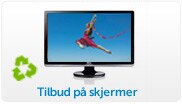 Tilbud på skjermer
